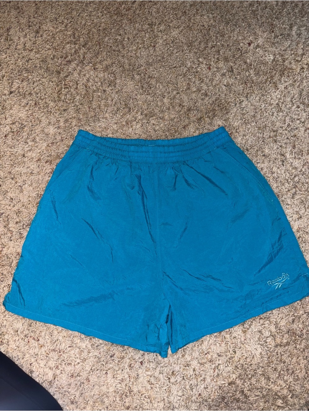 Reebok Bright blue Drawstring Shorts